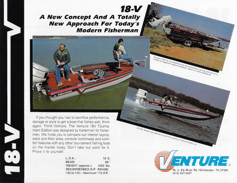 Venture 18-V Brochure