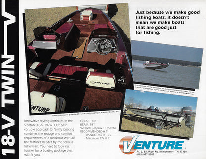 Venture 18-V Twin Brochure