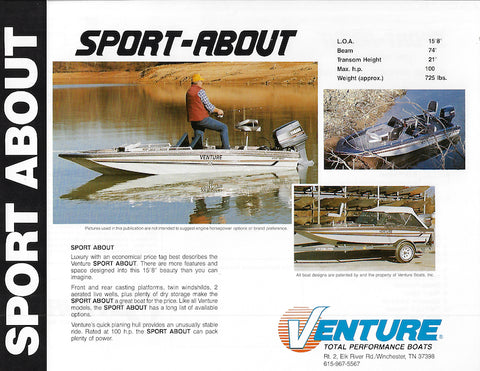 Venture Sport-About Brochure