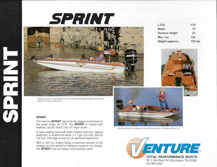 Venture Sprint Brochure
