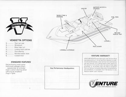Venture Vendetta Brochure