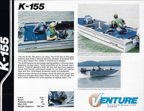 Venture K-155 Brochure