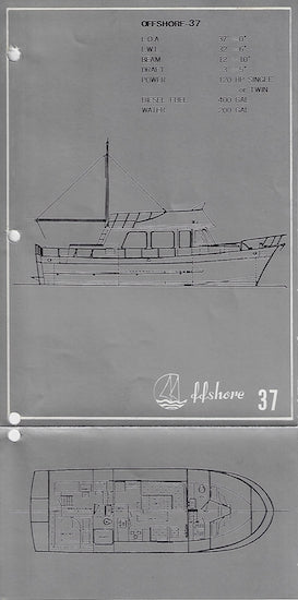 Offshoire 37 Trawler Brochure
