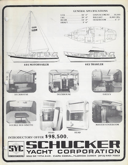 Schucker 43 Specification Brochure
