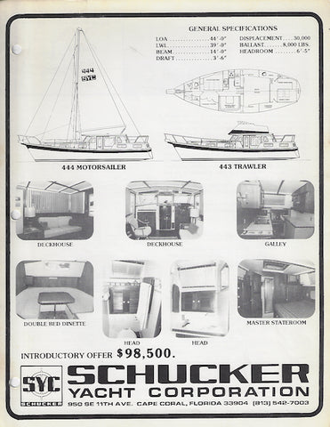Schucker 43 Specification Brochure