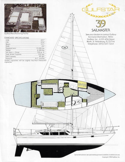 Gulfstar 39 Brochure
