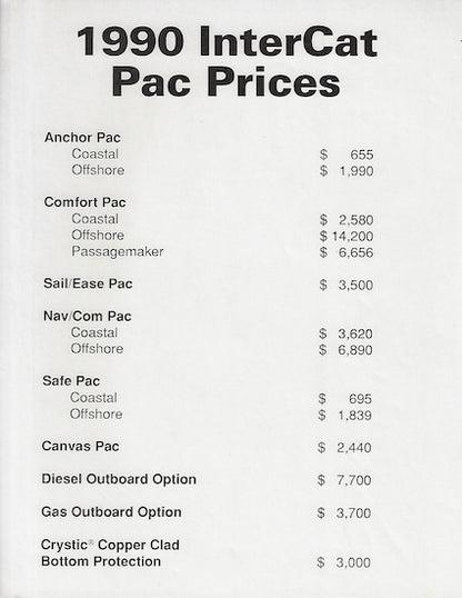 Intercat 1500 Brochure
