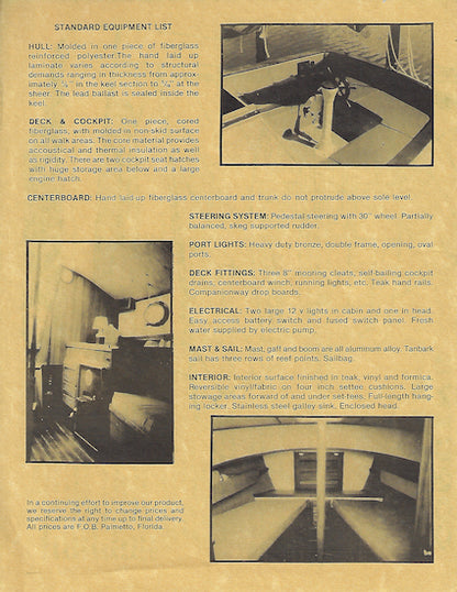Coquina Cat 22 Brochure