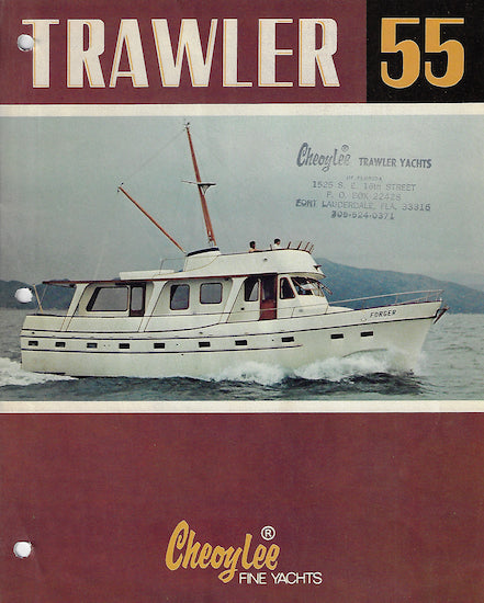 Cheoy Lee 55 Trawler Brochure