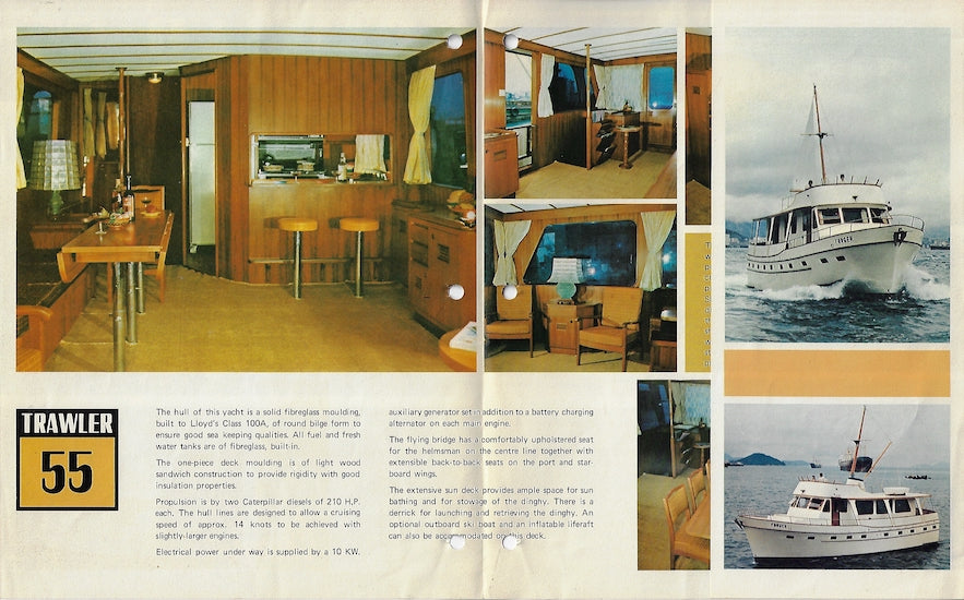 Cheoy Lee 55 Trawler Brochure