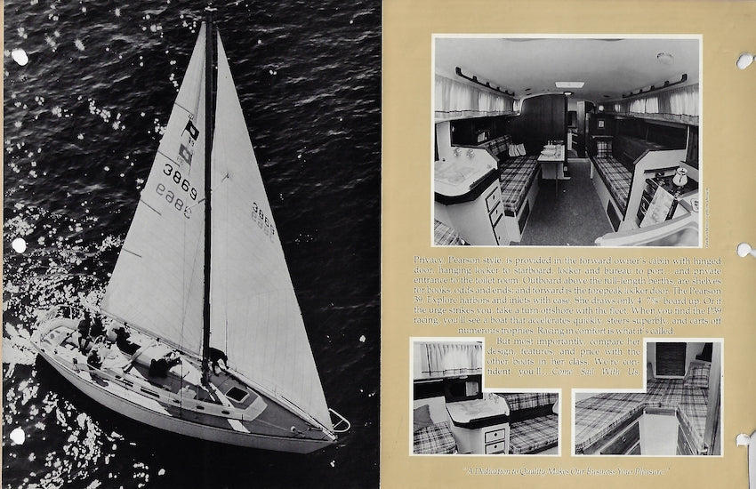 Pearson 39 Brochure