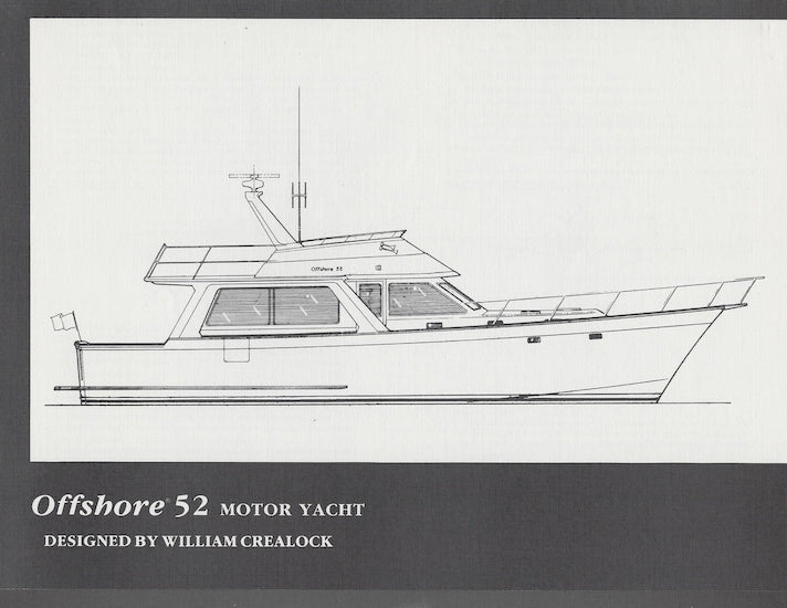 Offshore 52 Motor Yacht  Specification Brochure