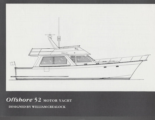Offshore 52 Motor Yacht  Specification Brochure