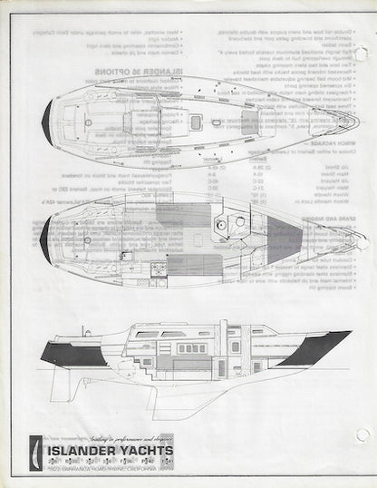 Islander 36 Specification Brochure