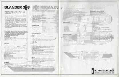 Islander 36 Specification Brochure