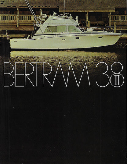Bertram 38 III Brochure