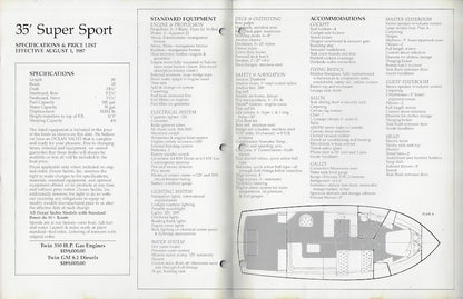 Ocean 35 Super Sport Brochure