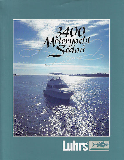Luhrs 3400 Motoryacht Sedan Brochure