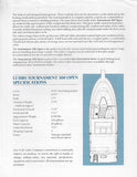 Luhrs 300 Tournament Sportfisherman Specification Brochure