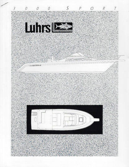 Luhrs 3000 Specification Brochure