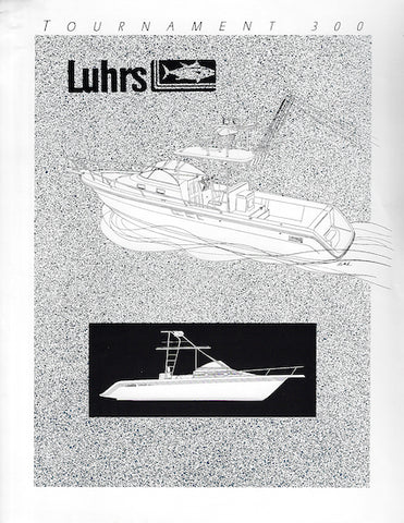 Luhrs 300 Tournament Specification Brochure