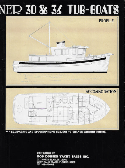Sundowner 30 & 36 Tug Brochure