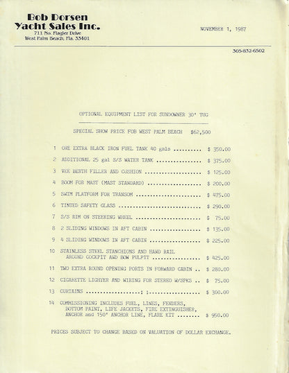 Sundowner 30 & 36 Tug Brochure