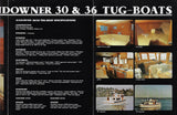 Sundowner 30 & 36 Tug Brochure