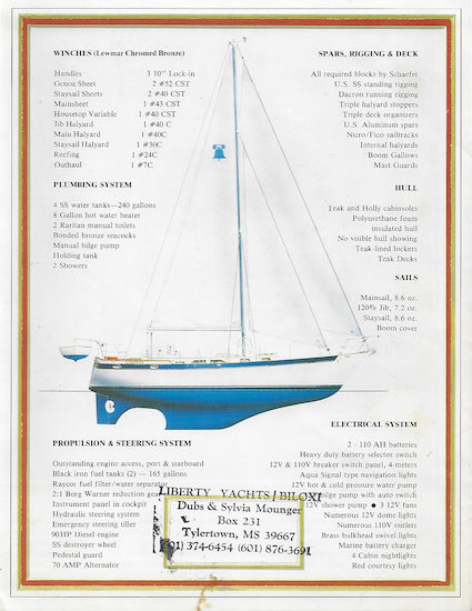 Liberty 458 Brochure