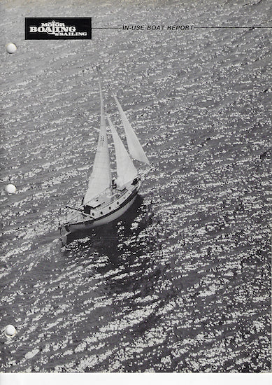 Westsail 32 Motorboating & Sailing Magazine Reprint Brochure