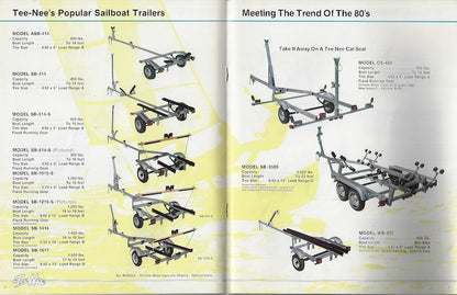 Tee Nee 1980 Boat Trailer Digital Brochure