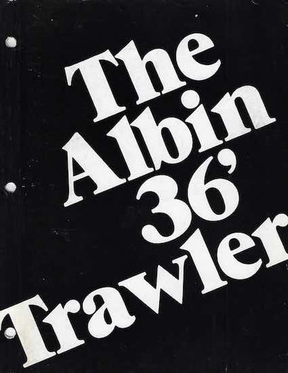 Albin 36 Trawler Launch Brochure