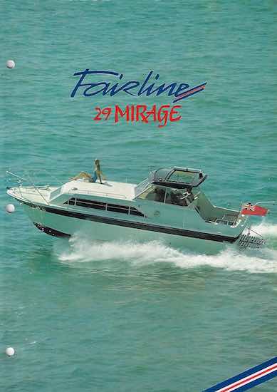 Fairline Mirage 29 Brochure