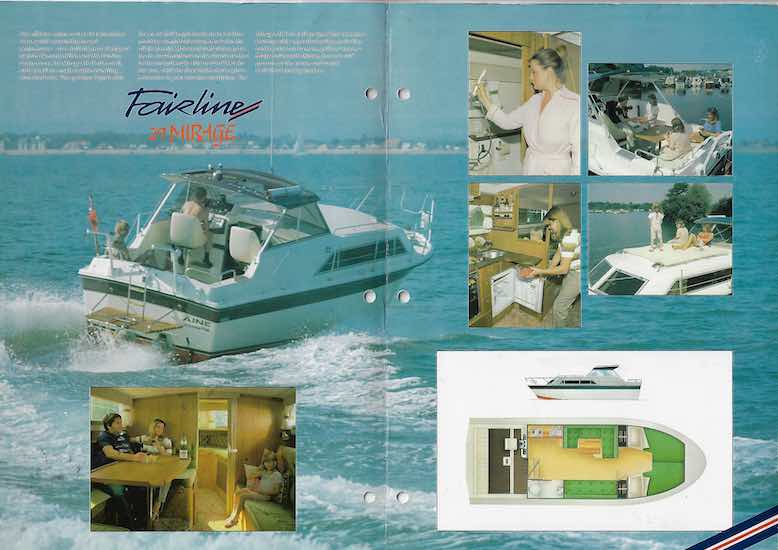 Fairline Mirage 29 Brochure