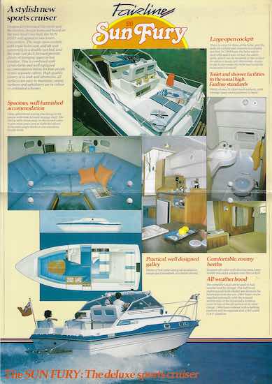 Fairline Sun Fury Brochure