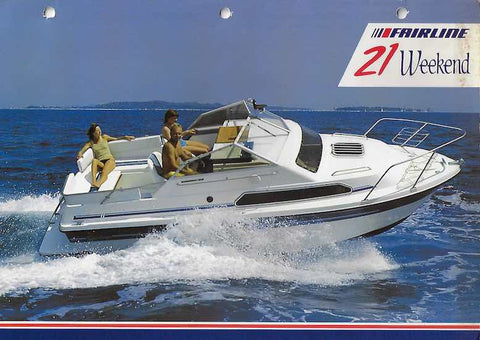 Fairline Weekend 21 Brochure