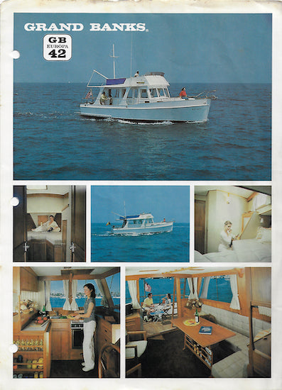 Grand Banks 42 Europa Brochure