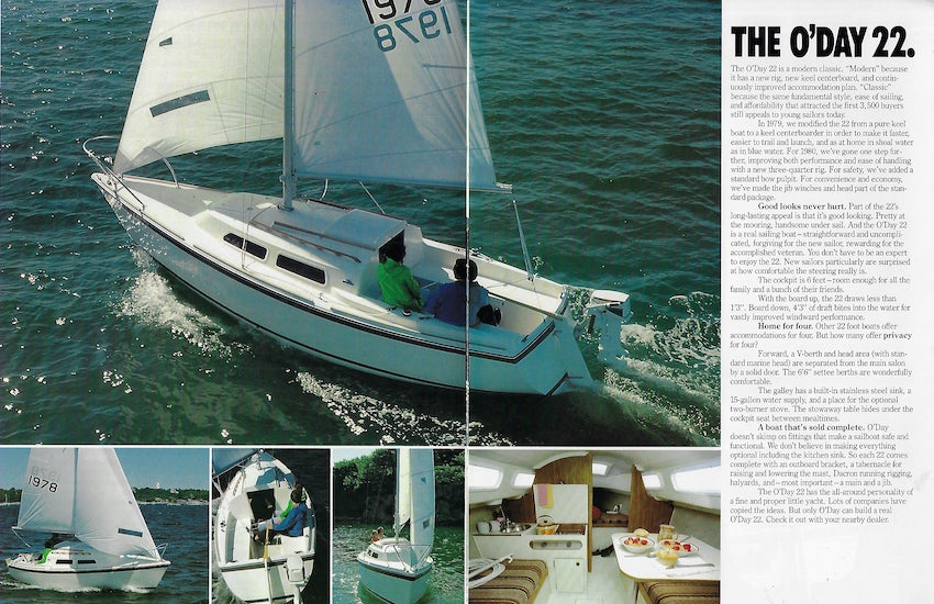 O'Day 1980 Cruisers Brochure