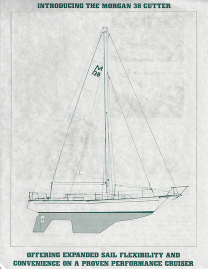 Morgan 38 Cutter Specification Brochure
