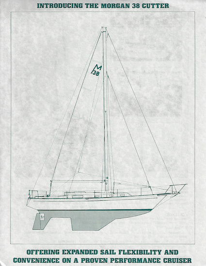 Morgan 38 Cutter Specification Brochure