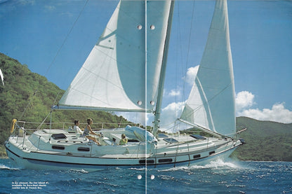 Morgan 41 Out Island Motorboating & Sailing Magazine Reprint Brochure