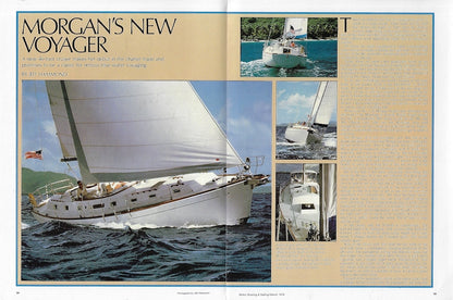 Morgan 46 Motorboating & Sailing Magazine Reprint Brochure
