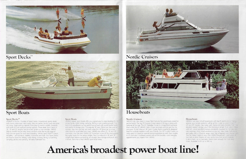 Viking 1981 Poster Brochure
