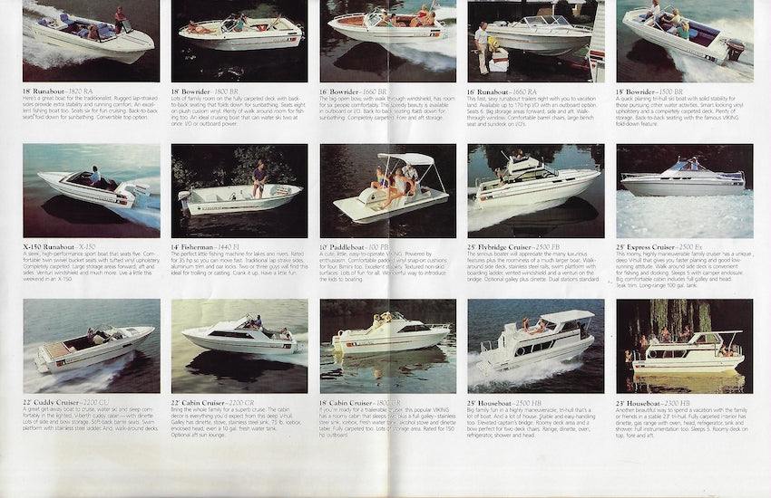 Viking 1981 Poster Brochure – SailInfo I boatbrochure.com