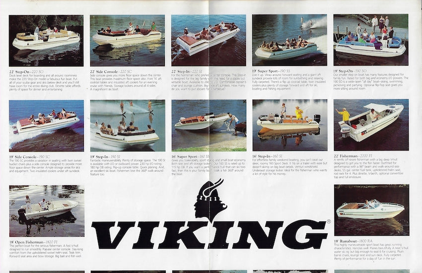 Viking 1981 Poster Brochure – SailInfo I boatbrochure.com