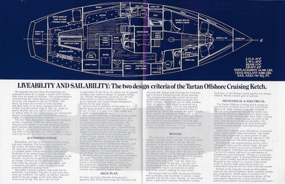 Tartan Offshore 40 Cruising Ketch Launch Brochure