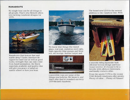 Reinell 1978 Brochure