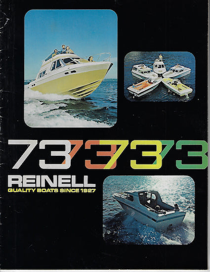 Reinell 1973 Brochure