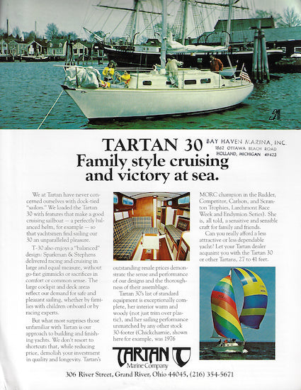 Tartan 30 Brochure