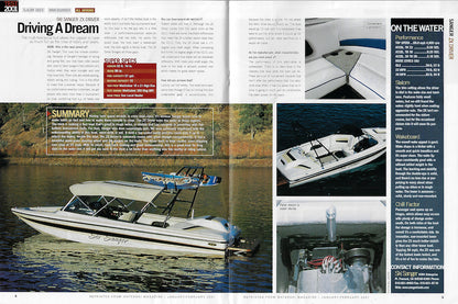 Sanger Waterski Magazine Reprint Brochure
